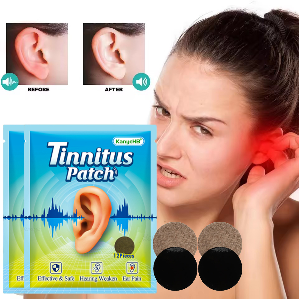 Herbal Zone - 12/120PCS Adesivo Portátil para Cuidado Auricular