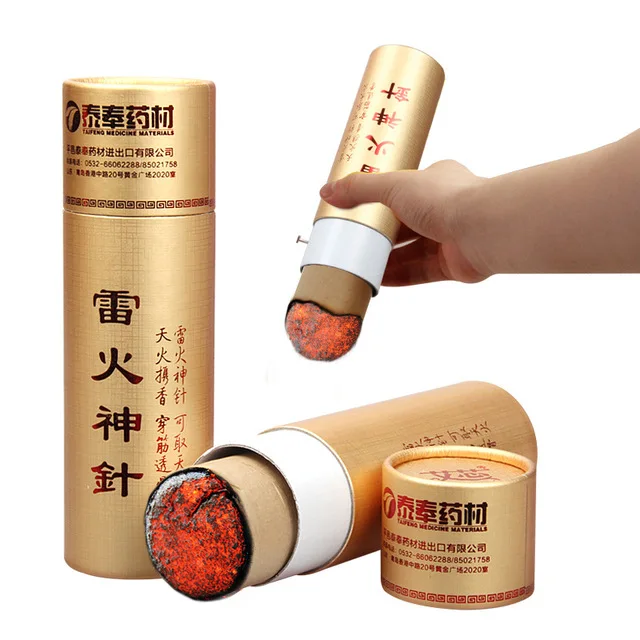 2 pçs grande trovão fogo moxa  - Herbal Wellness avaliação e preço
