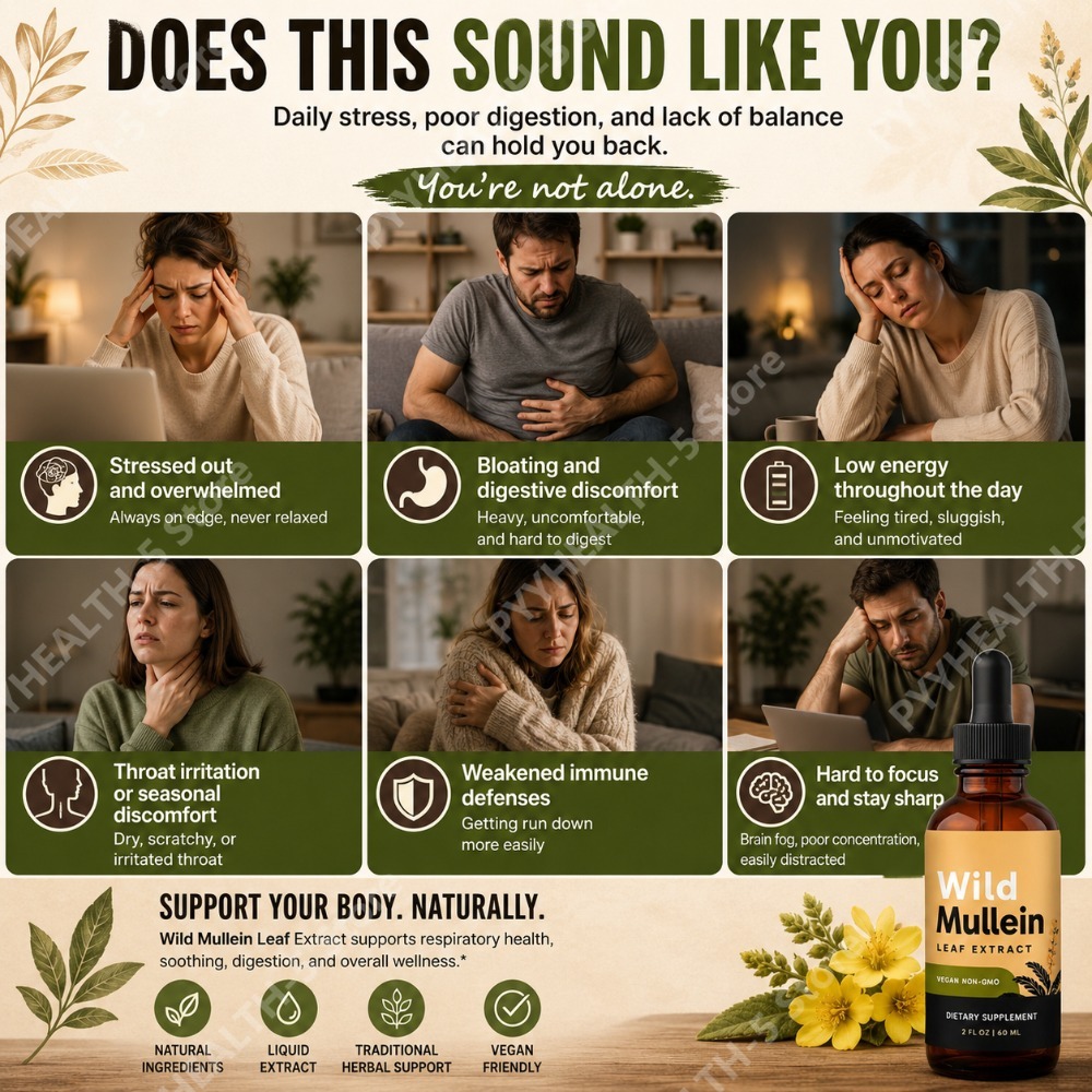 Gotas de Folha de Mullein com  - Herbal Wellness avaliação e preço